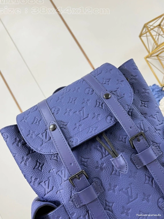 FS CHEAP Backpack Christopher Louis MM-38*44*12.5CM Vuitton 0724
